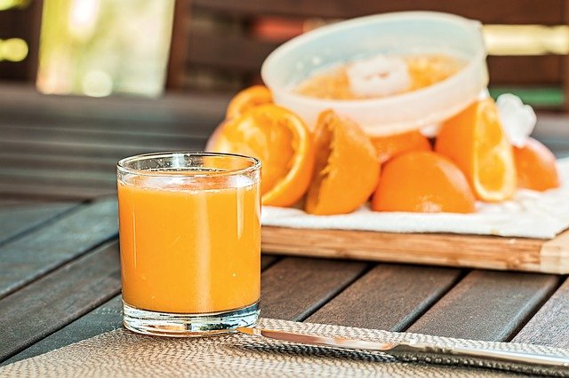 Frutas energéticas para atletas - laranja